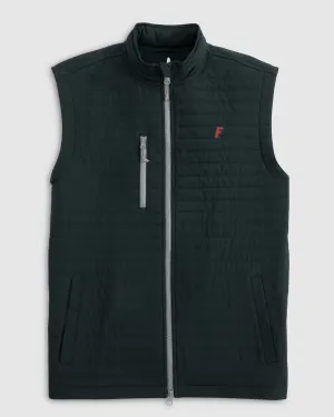 Florida Crosswind Quilted Performance Vest - F Logo