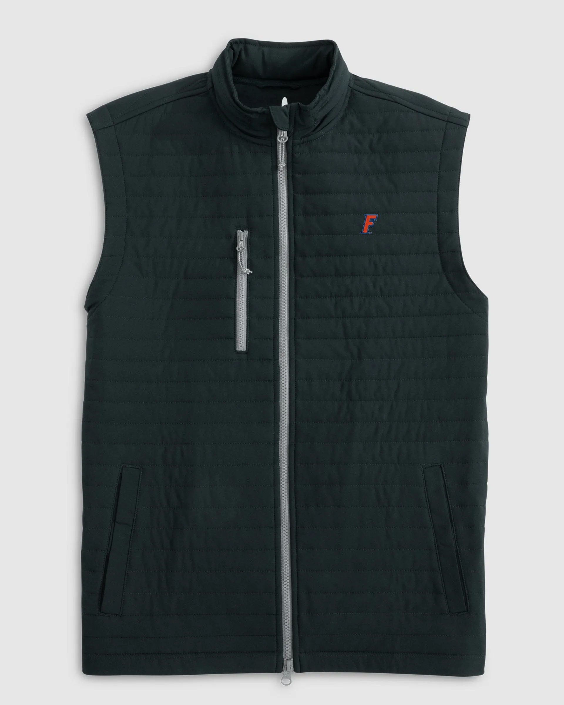 Florida Crosswind Quilted Performance Vest - F Logo