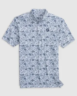 Georgetown Tailgater 2.0 Printed Jersey Performance Polo