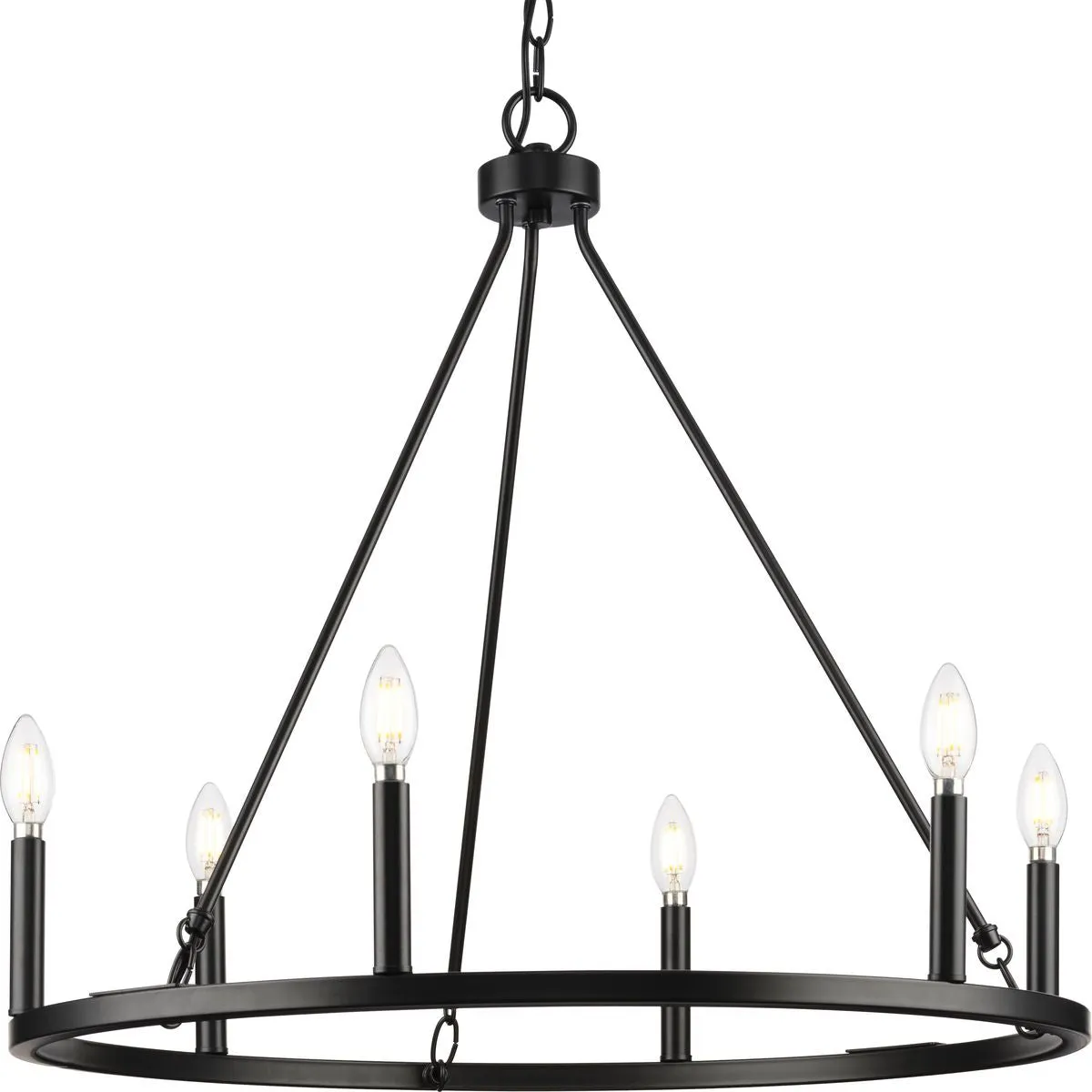 Gilliam Collection Six-Light Chandelier