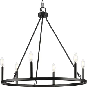 Gilliam Collection Six-Light Chandelier