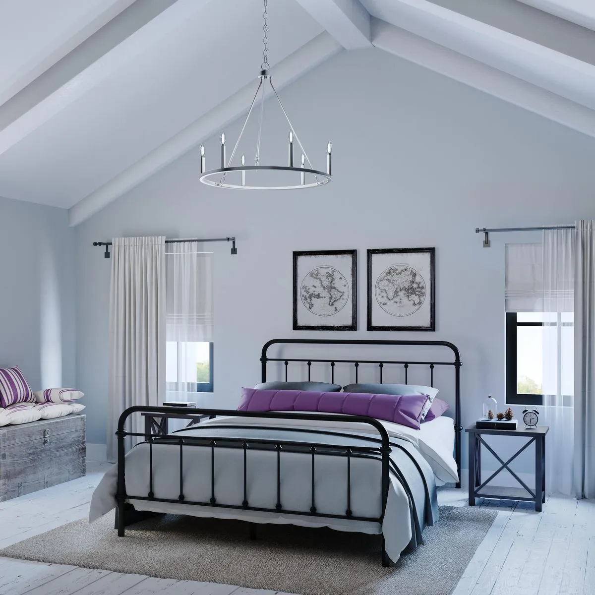 Gilliam Collection Six-Light Chandelier