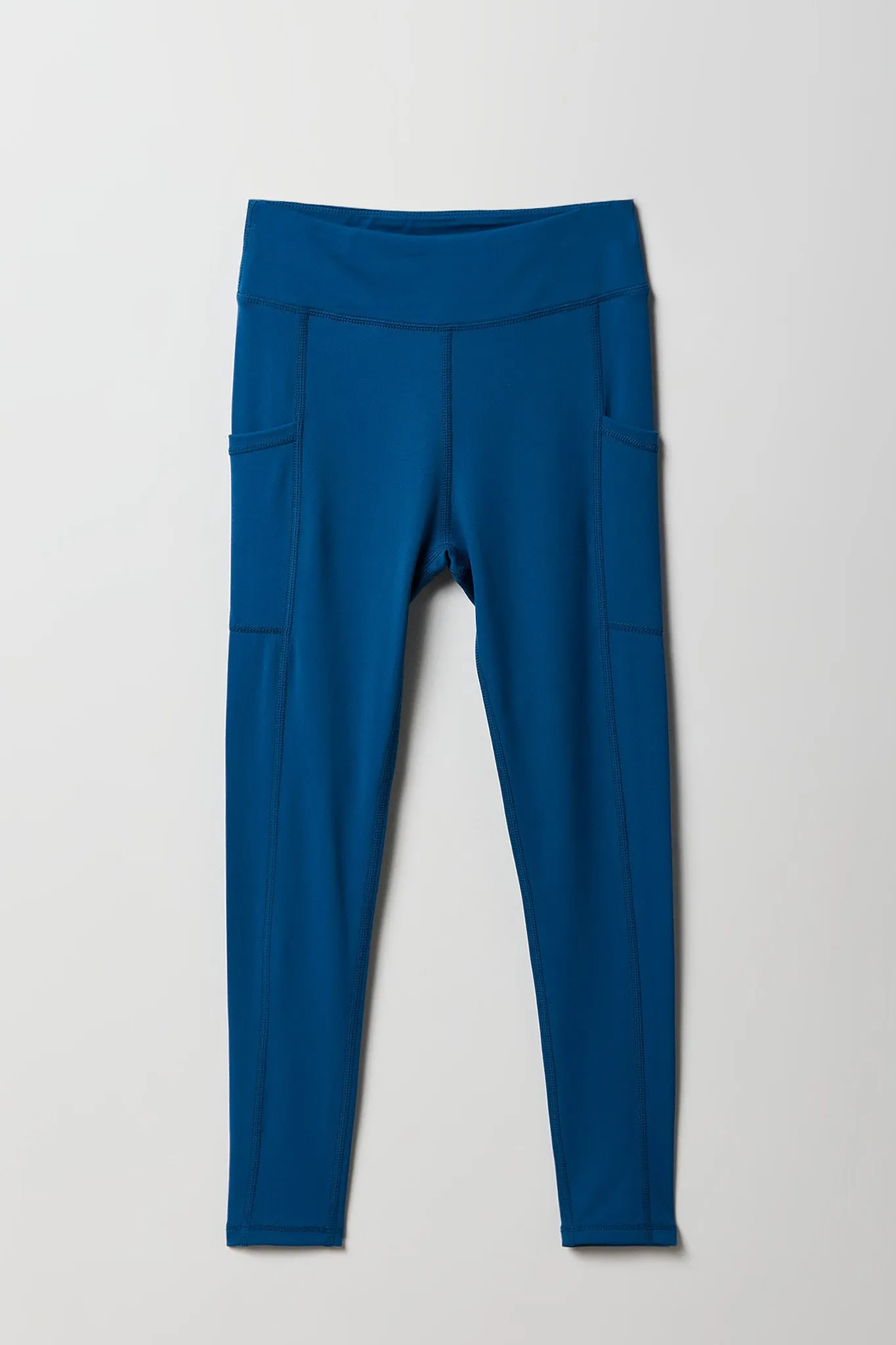 Girls Active Soft Side Pocket Legging