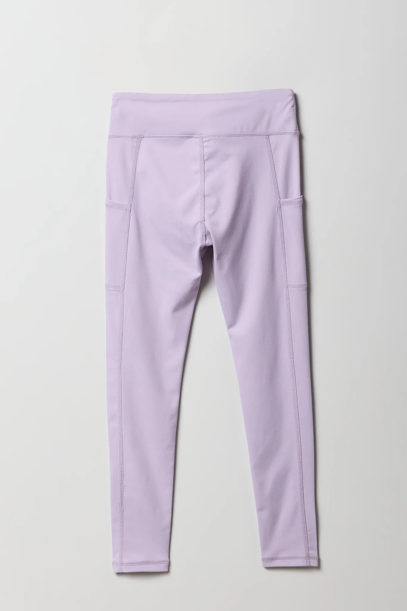 Girls Active Soft Side Pocket Legging