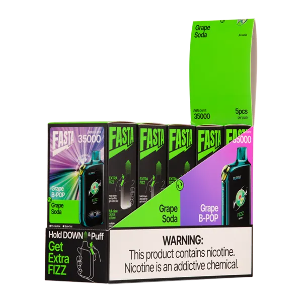Grape B-Pop / Grape Soda FASTA Burrst 35000