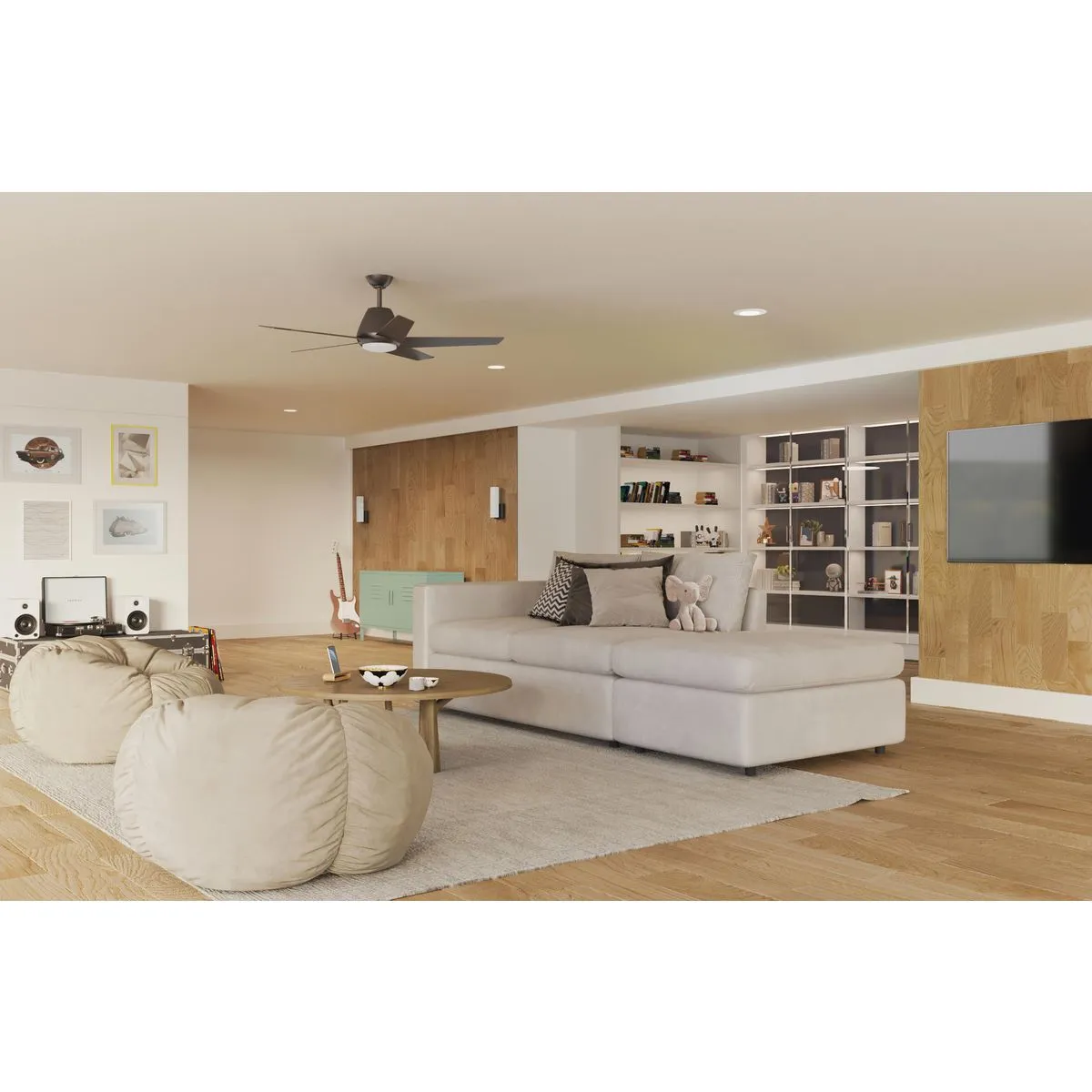 Gust Collection 54" Five Blade Ceiling Fan