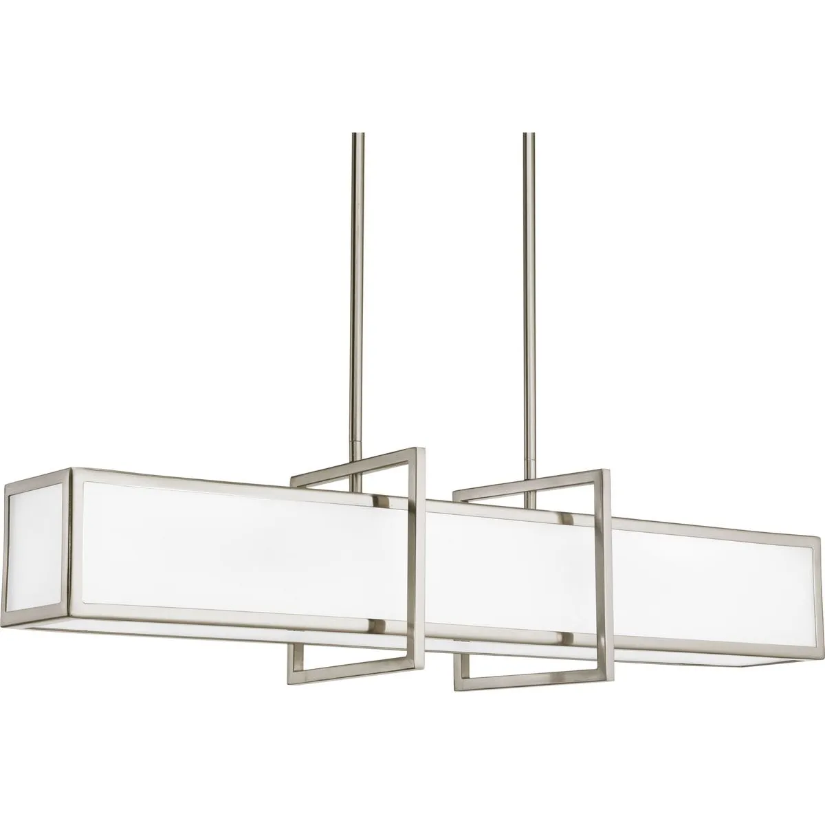 Haven Collection Four-Light Etched Glass Pendant Light