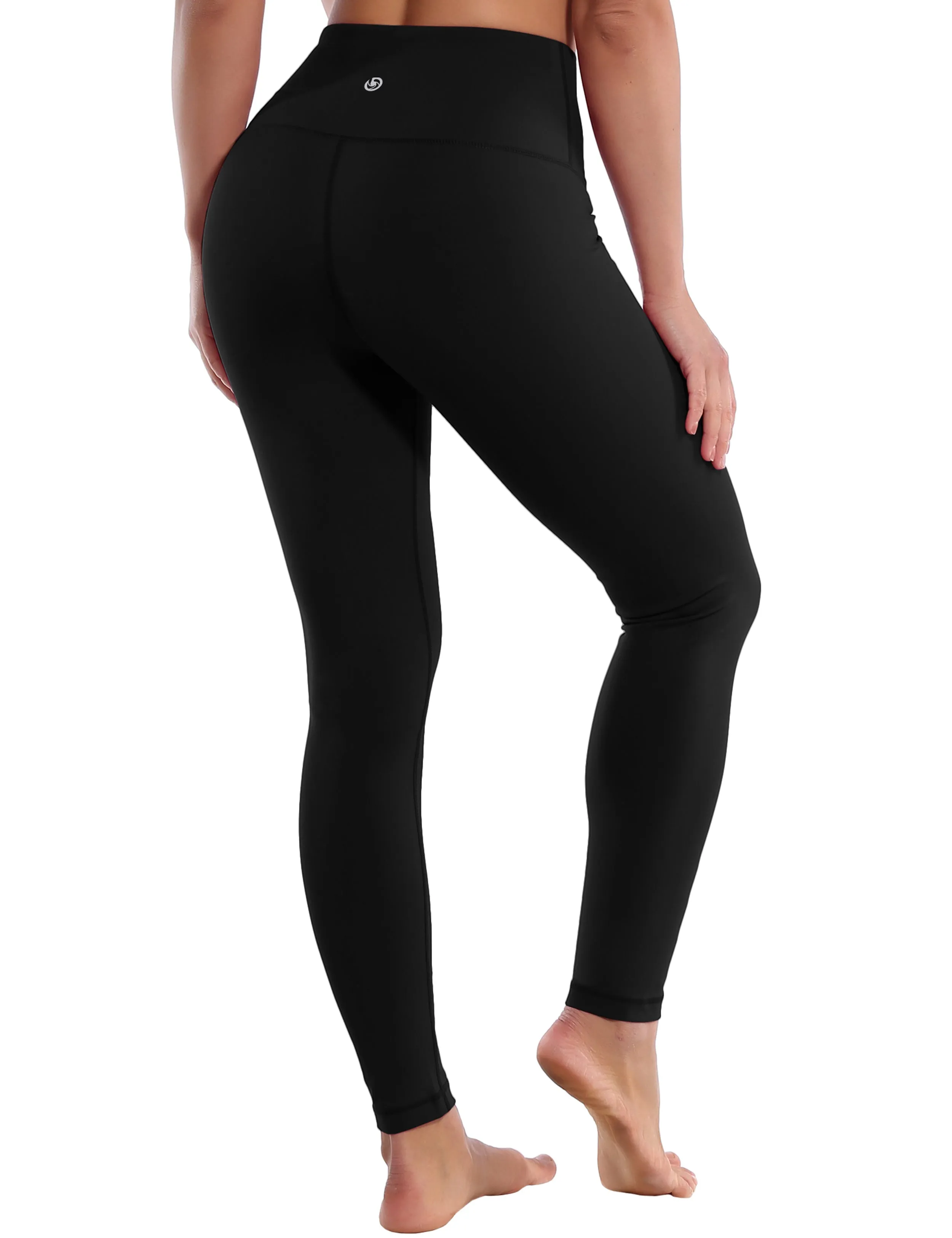 High Waist Yoga Pants black_yoga