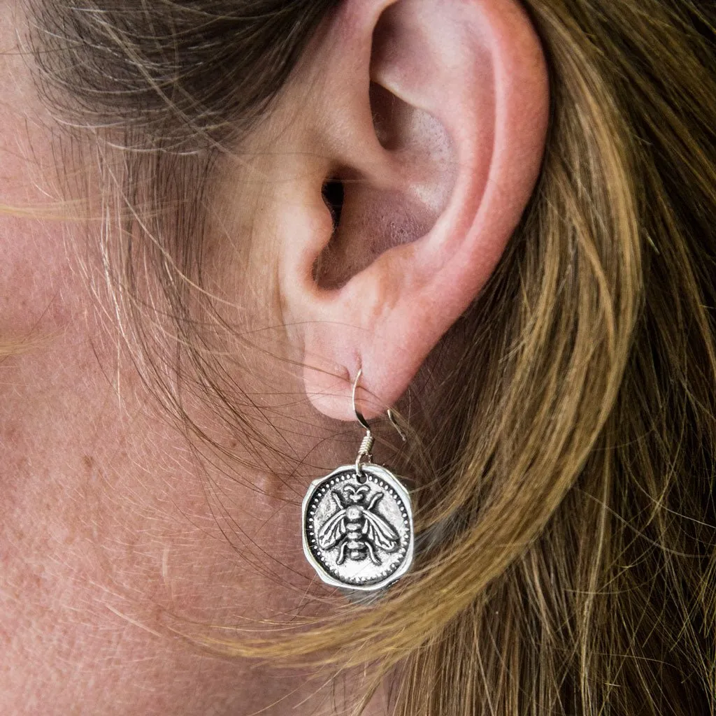 Honey Bee Earrings