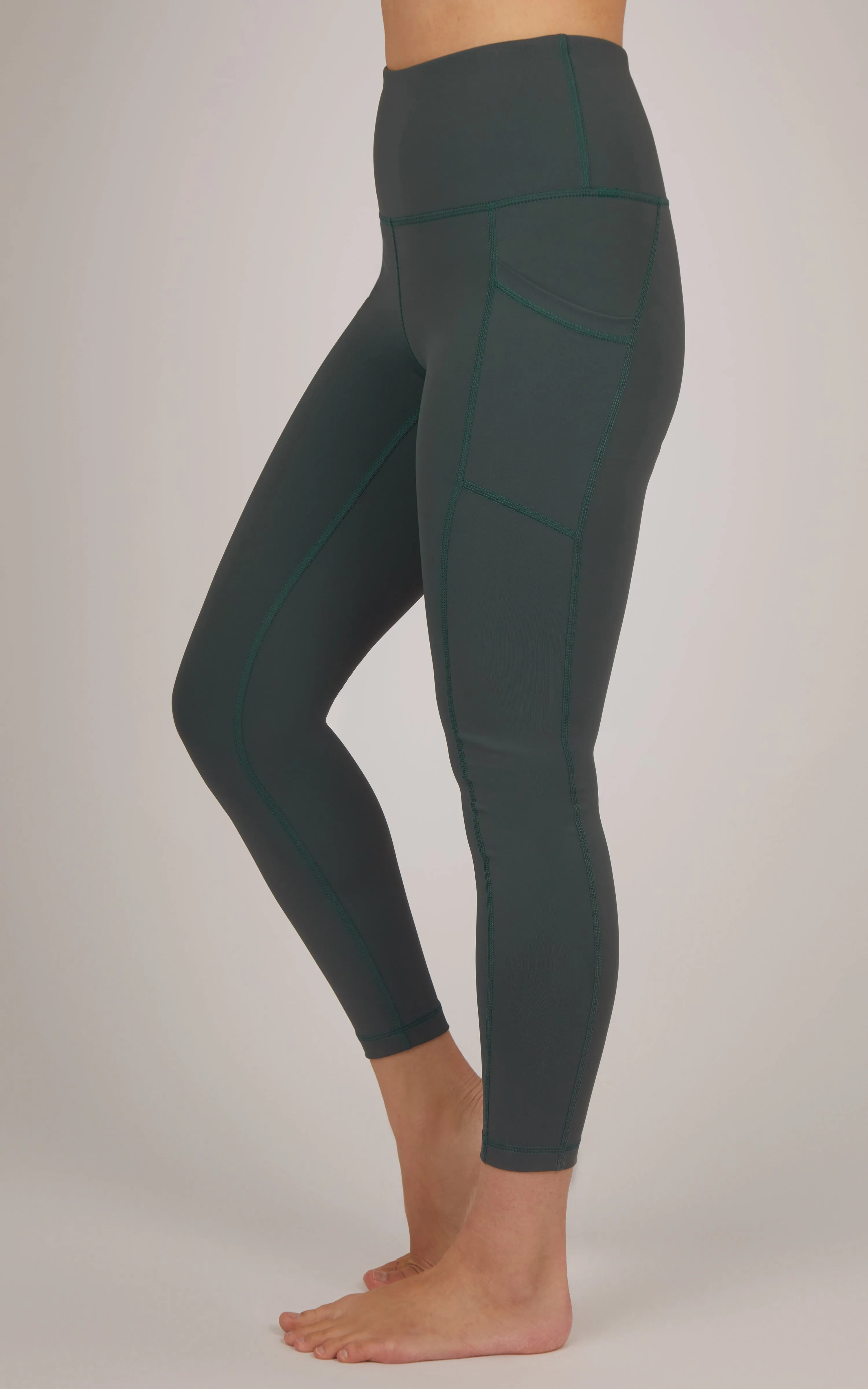 Interlink High Waist Side Pockets 7/8 Ankle