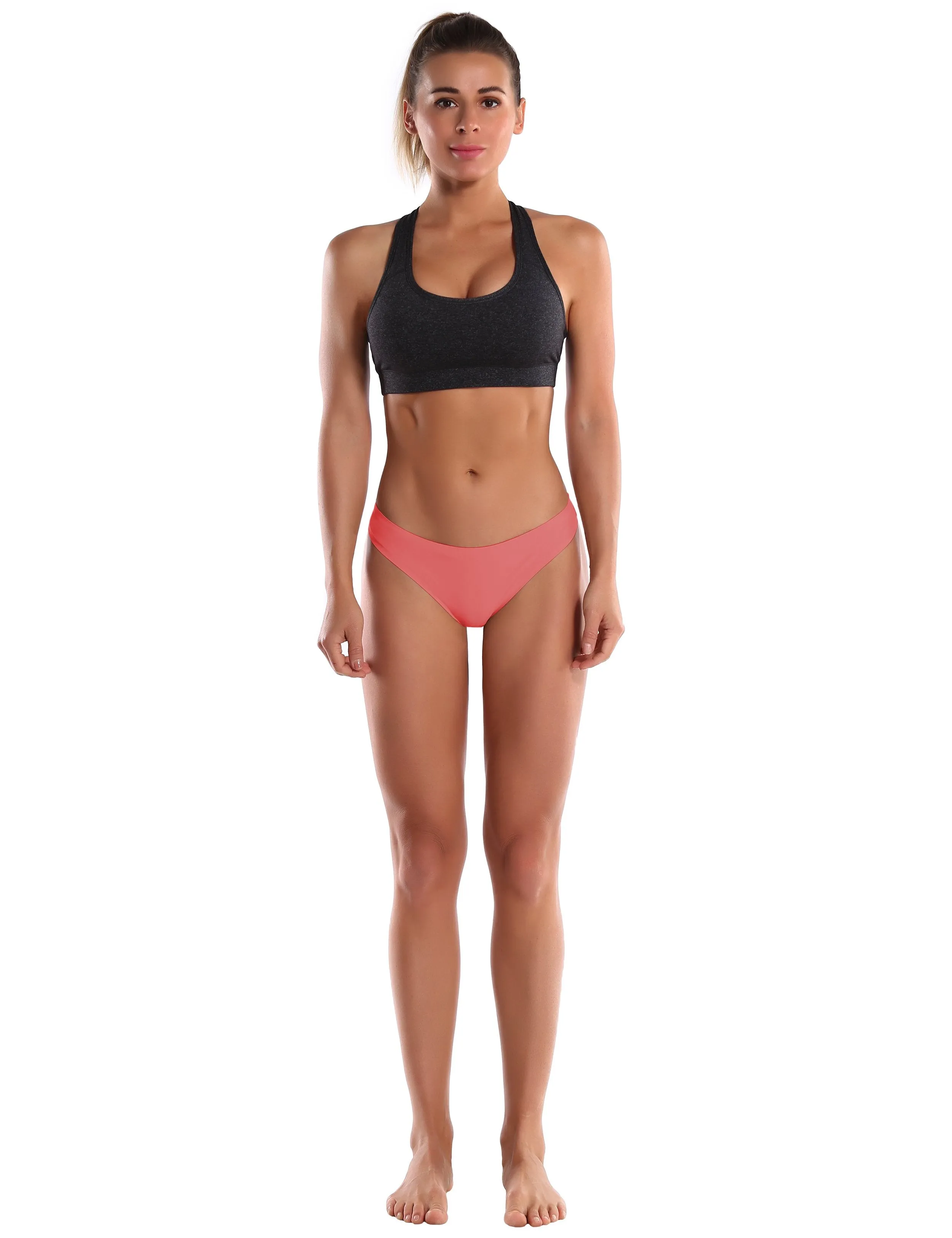 Invisibles Sports Thongs underwear Crushcoral ins_yoga