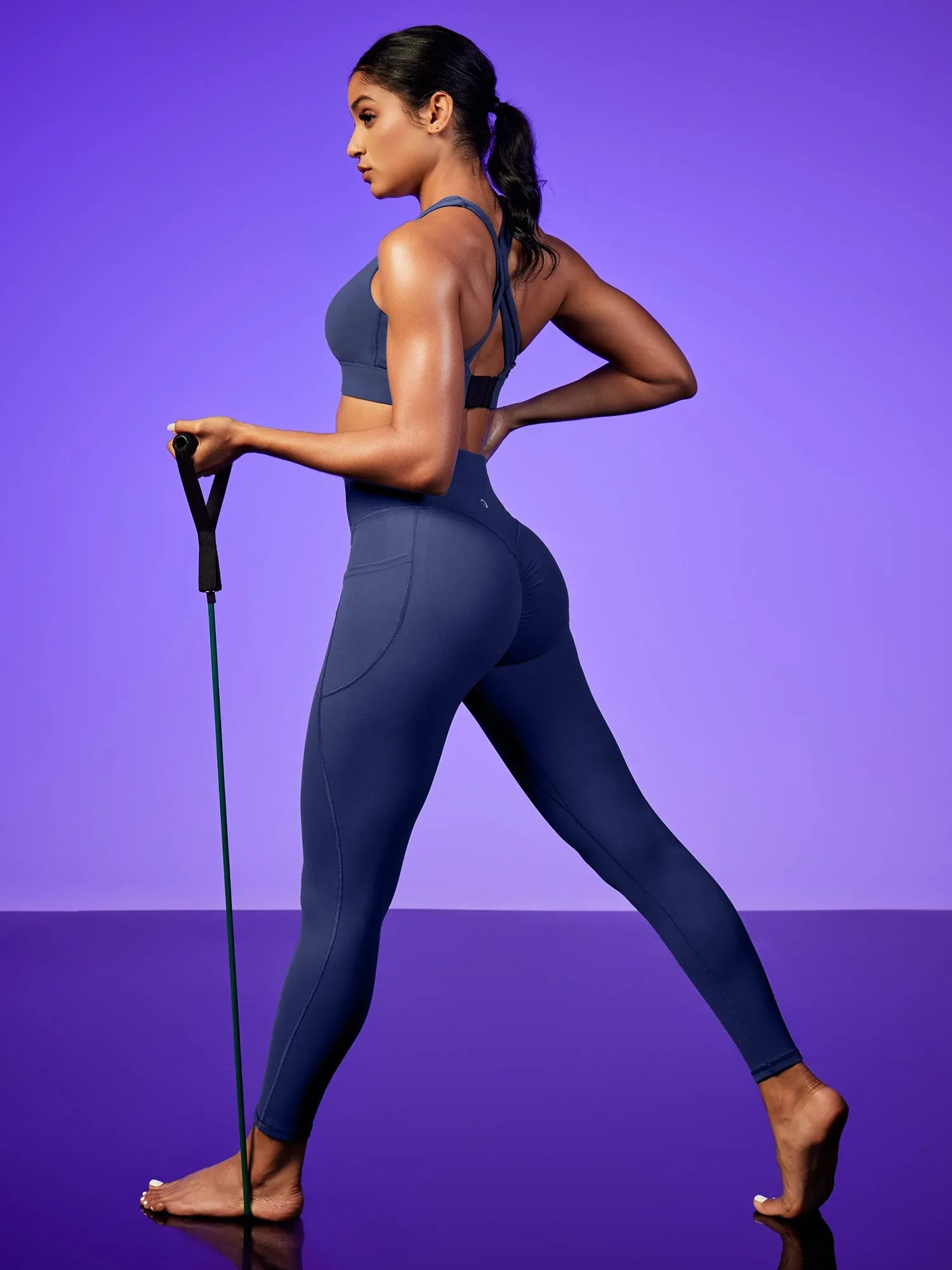 IUGA PowerTight Butt Lifting No Front Seam Leggings With Pockets