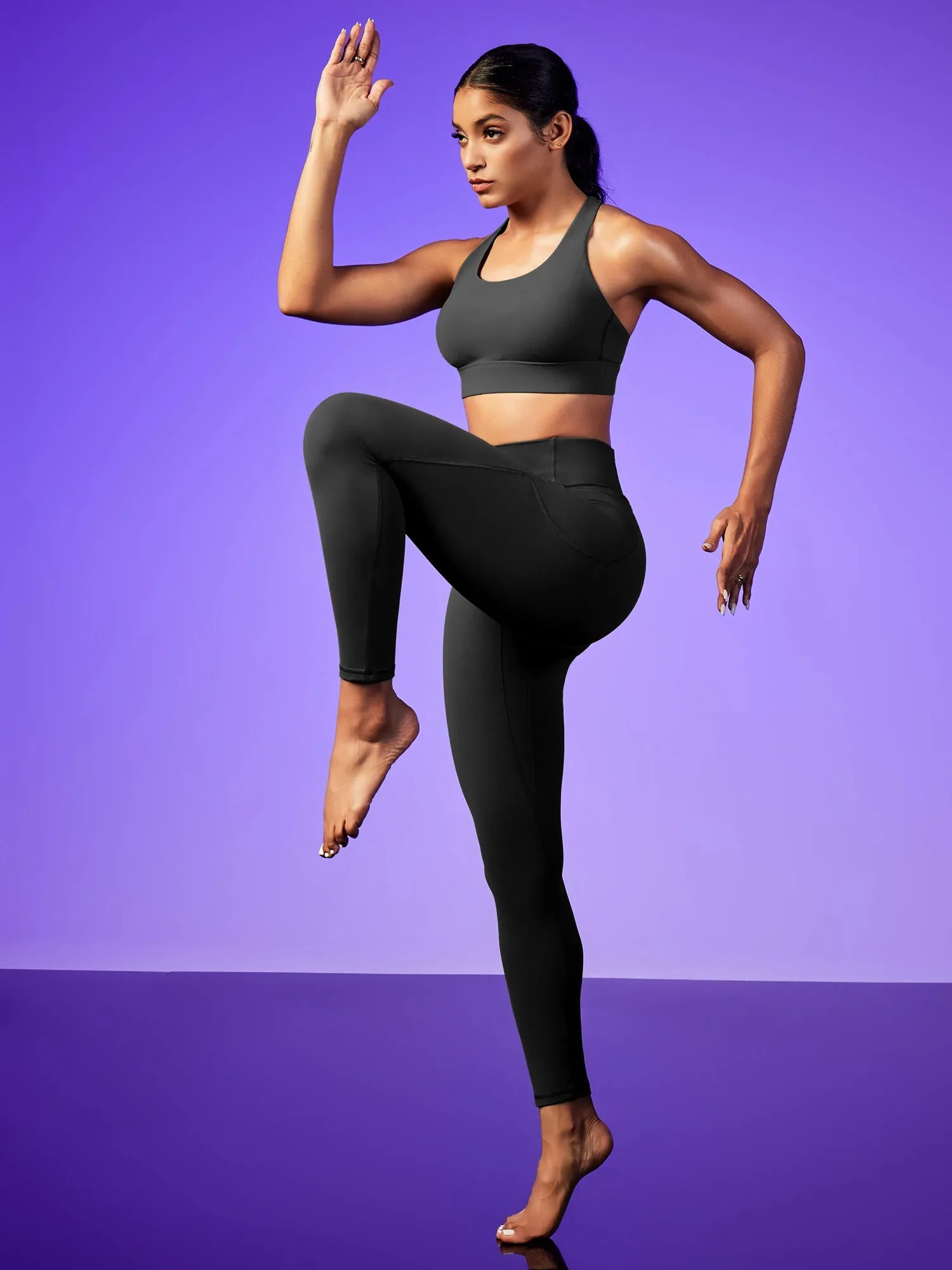 IUGA PowerTight Butt Lifting No Front Seam Leggings With Pockets
