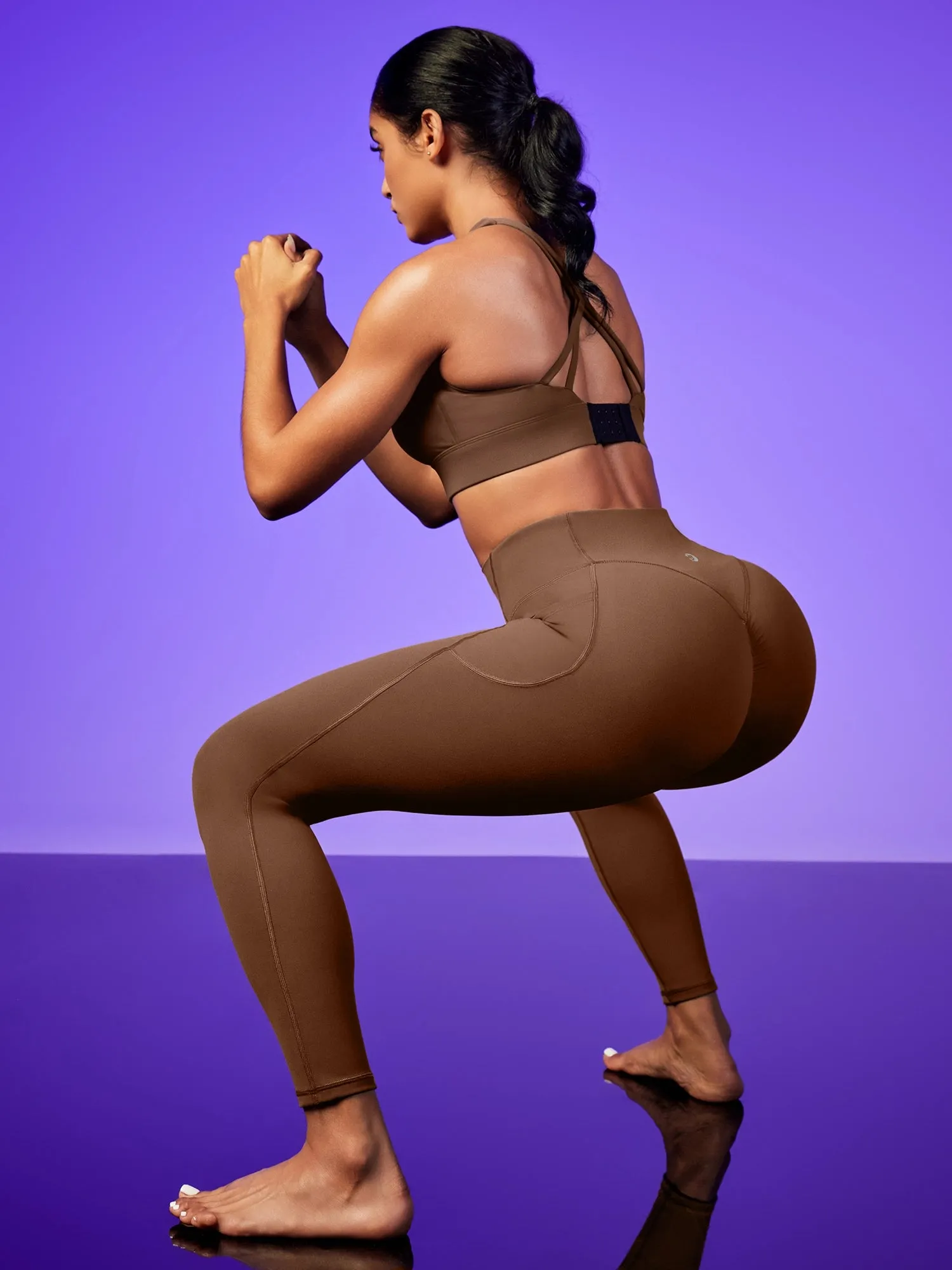 IUGA PowerTight Butt Lifting No Front Seam Leggings With Pockets