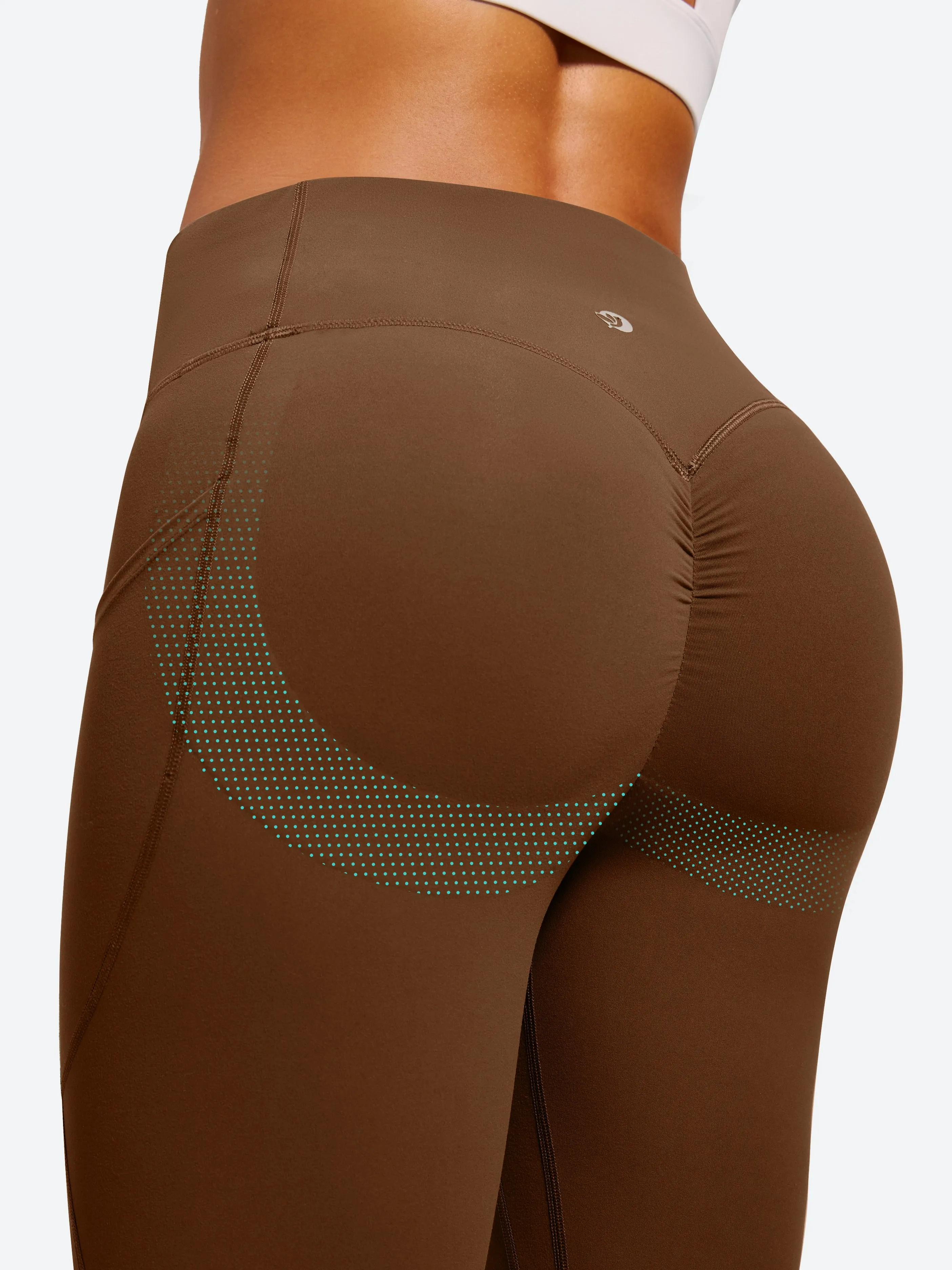 IUGA PowerTight Butt Lifting No Front Seam Leggings With Pockets