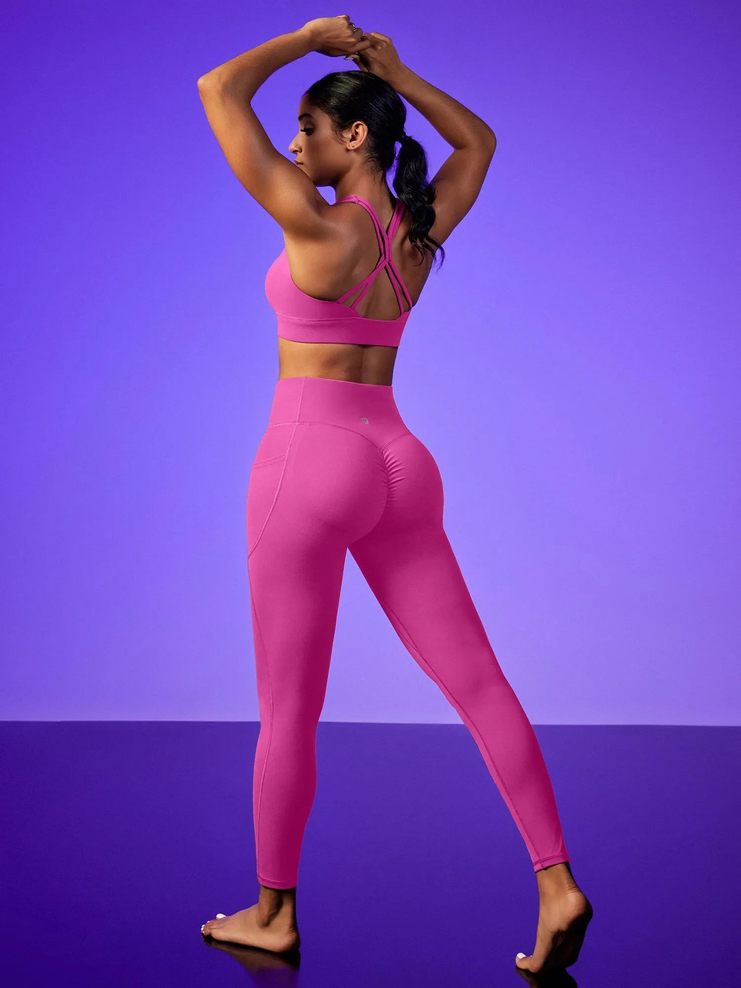 IUGA PowerTight Butt Lifting No Front Seam Leggings With Pockets