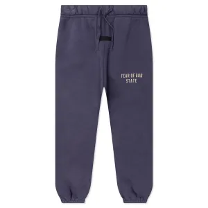 Kid's Heavy Fleece Essential Sweatpant - Marine