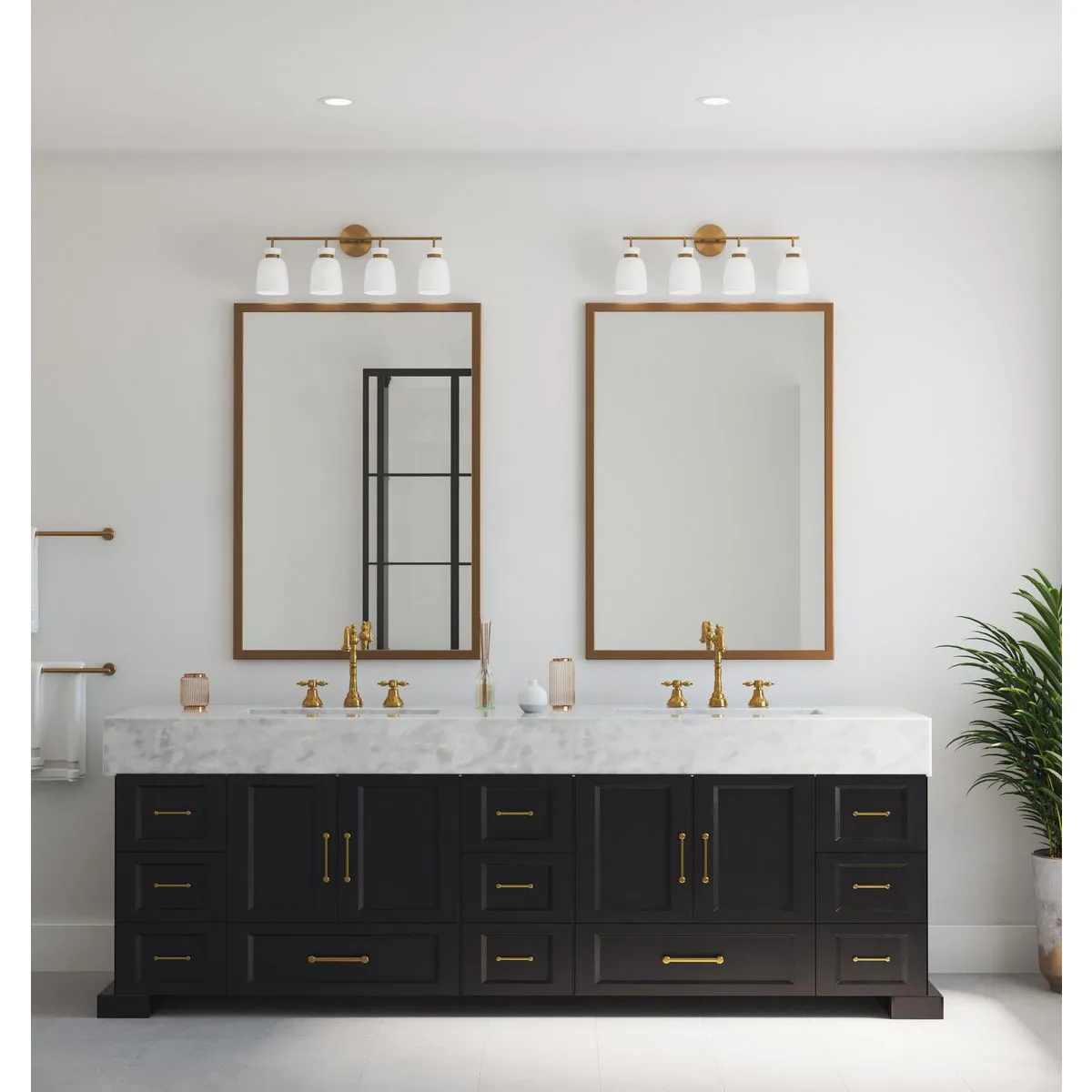 Lexie Collection Four-Light Vanity Light