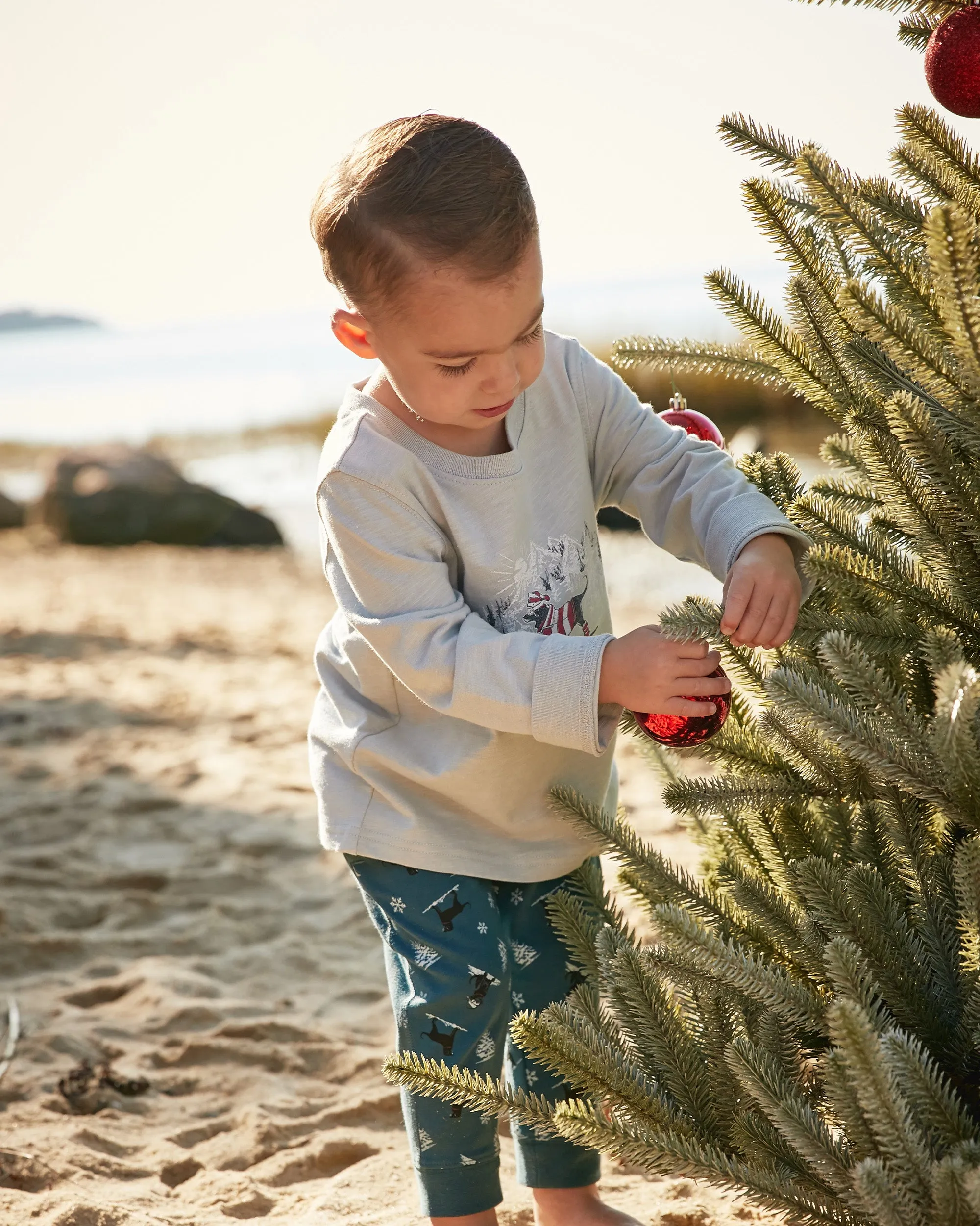 Lil Kids Festive Flurry Jogger