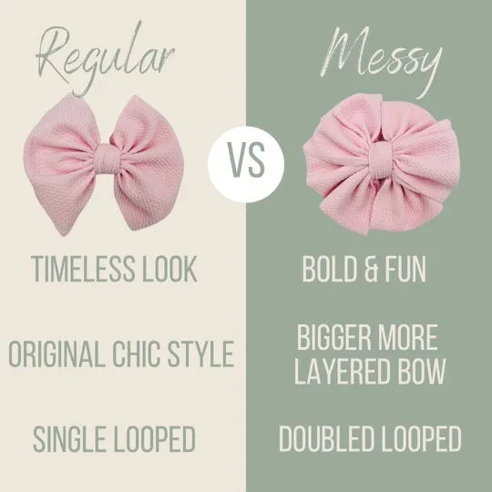 Lilac Spring Shimmer Bow