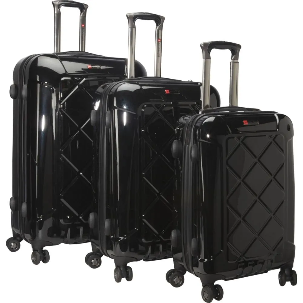 Mancini M Tech 4 3 Piece Set (20"/24"/28") 4-Wheel Luggage Sets