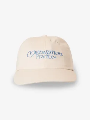 Meditation Practice 6 Panel Cap - Heritage White