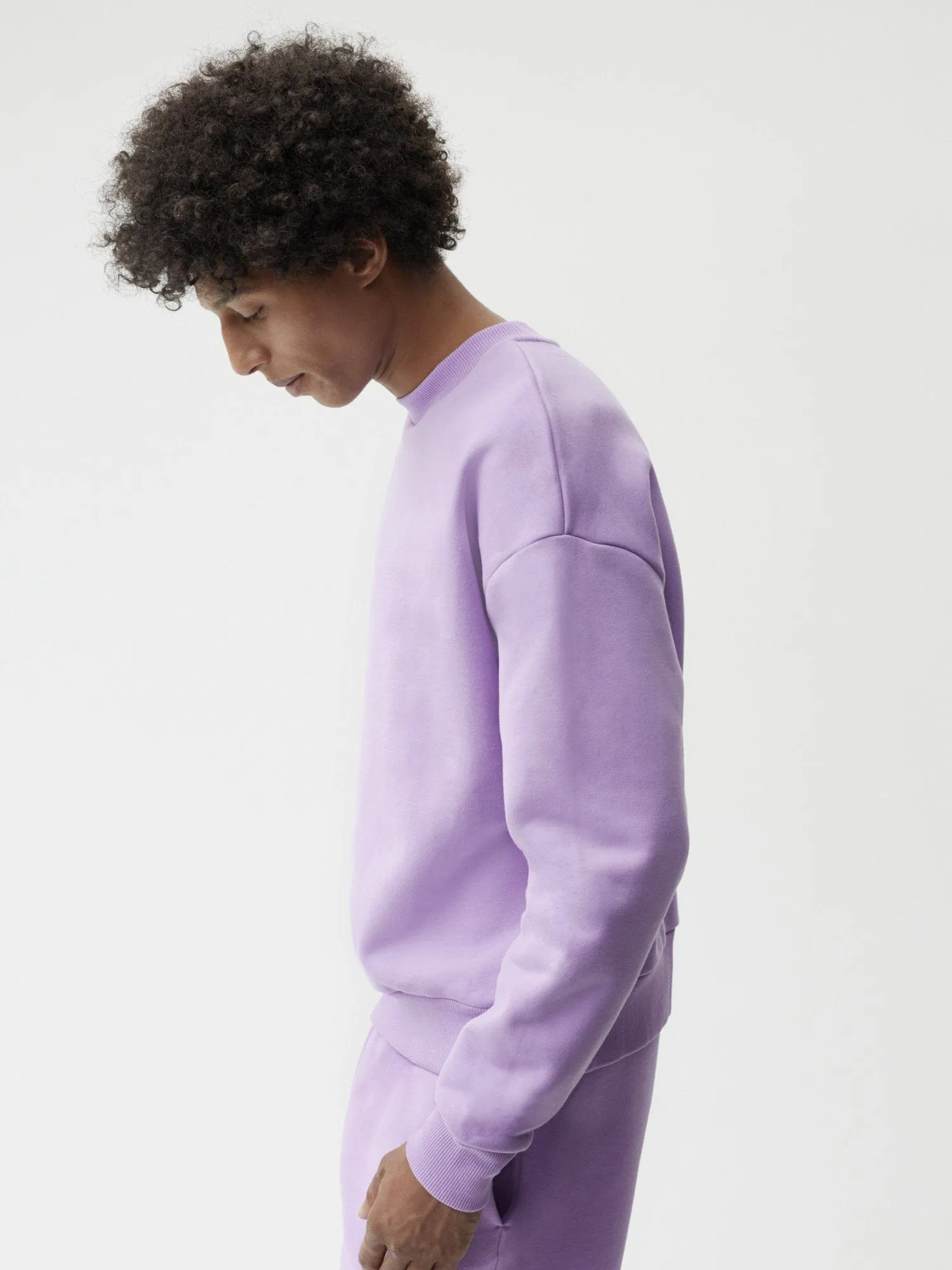 Mens 365 Heavyweight Sweatshirt—orchid purple