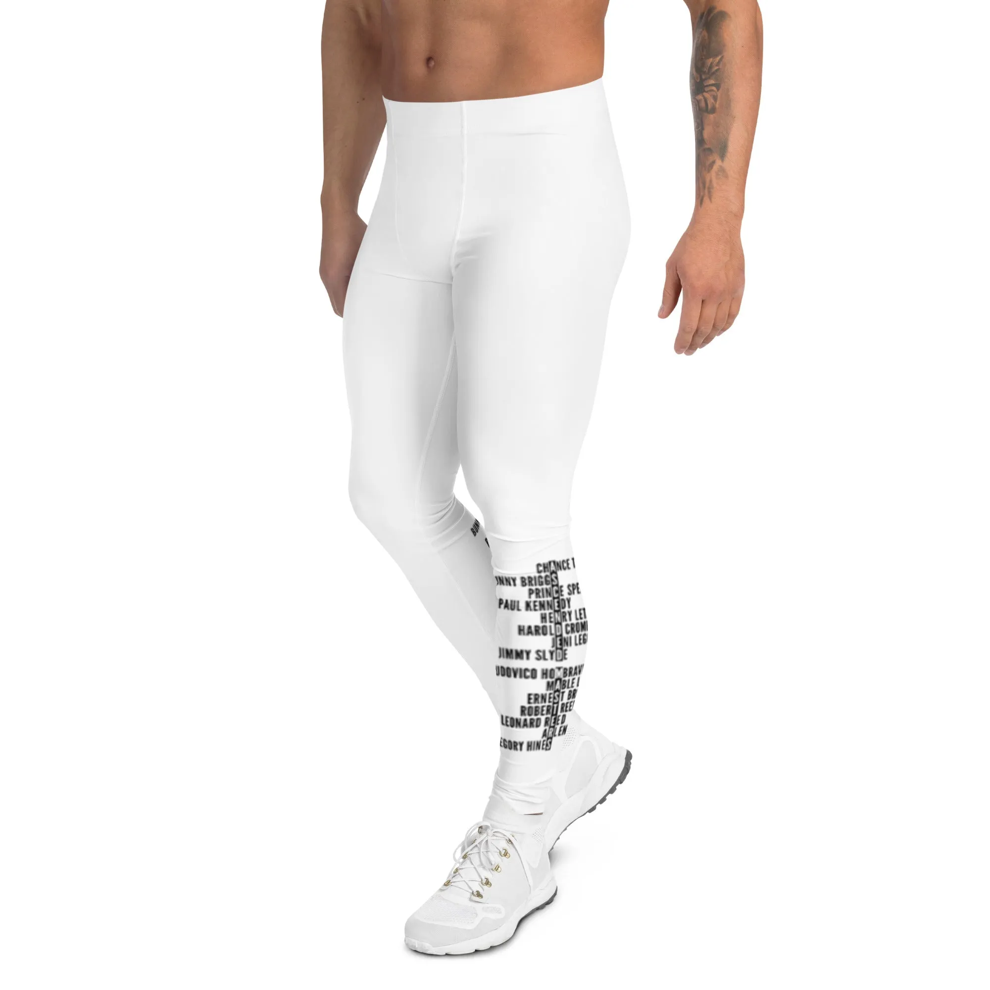 Men's Ascended Masters Workout Thermals (White)