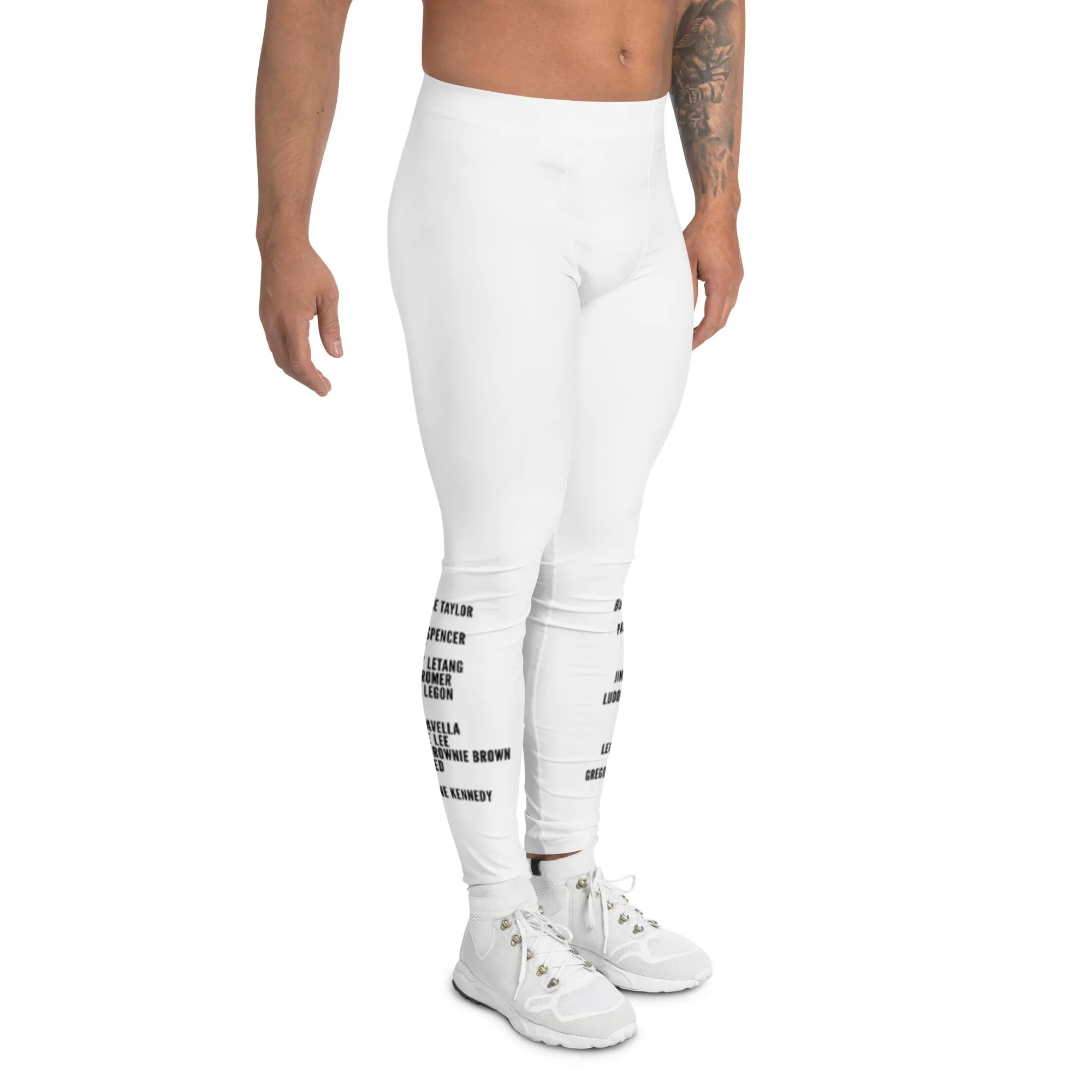 Men's Ascended Masters Workout Thermals (White)