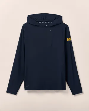 Michigan Maxwel Performance T-Shirt Hoodie