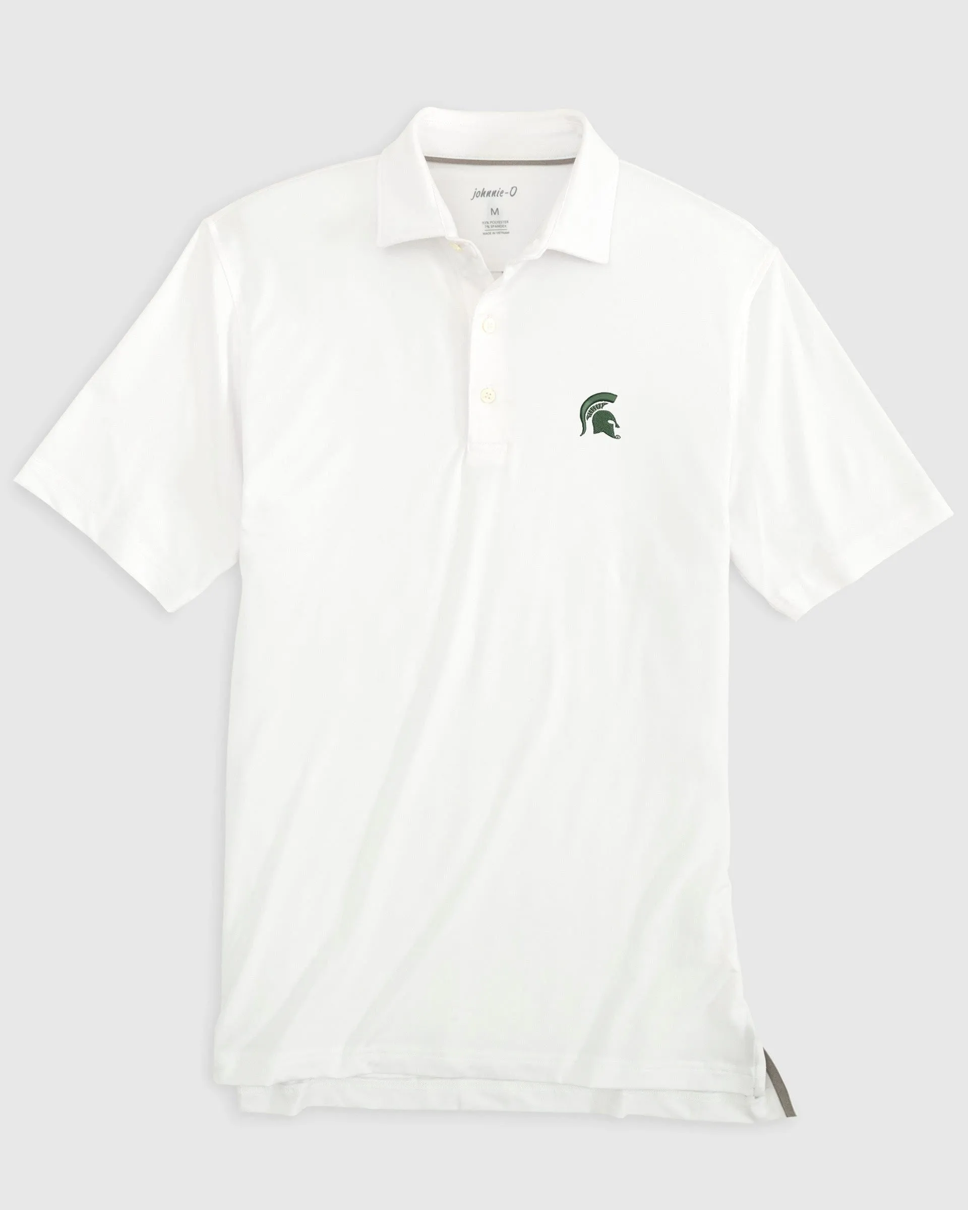 Michigan State Birdie Jersey Performance Polo - Spartan Logo