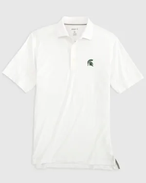 Michigan State Birdie Jersey Performance Polo - Spartan Logo