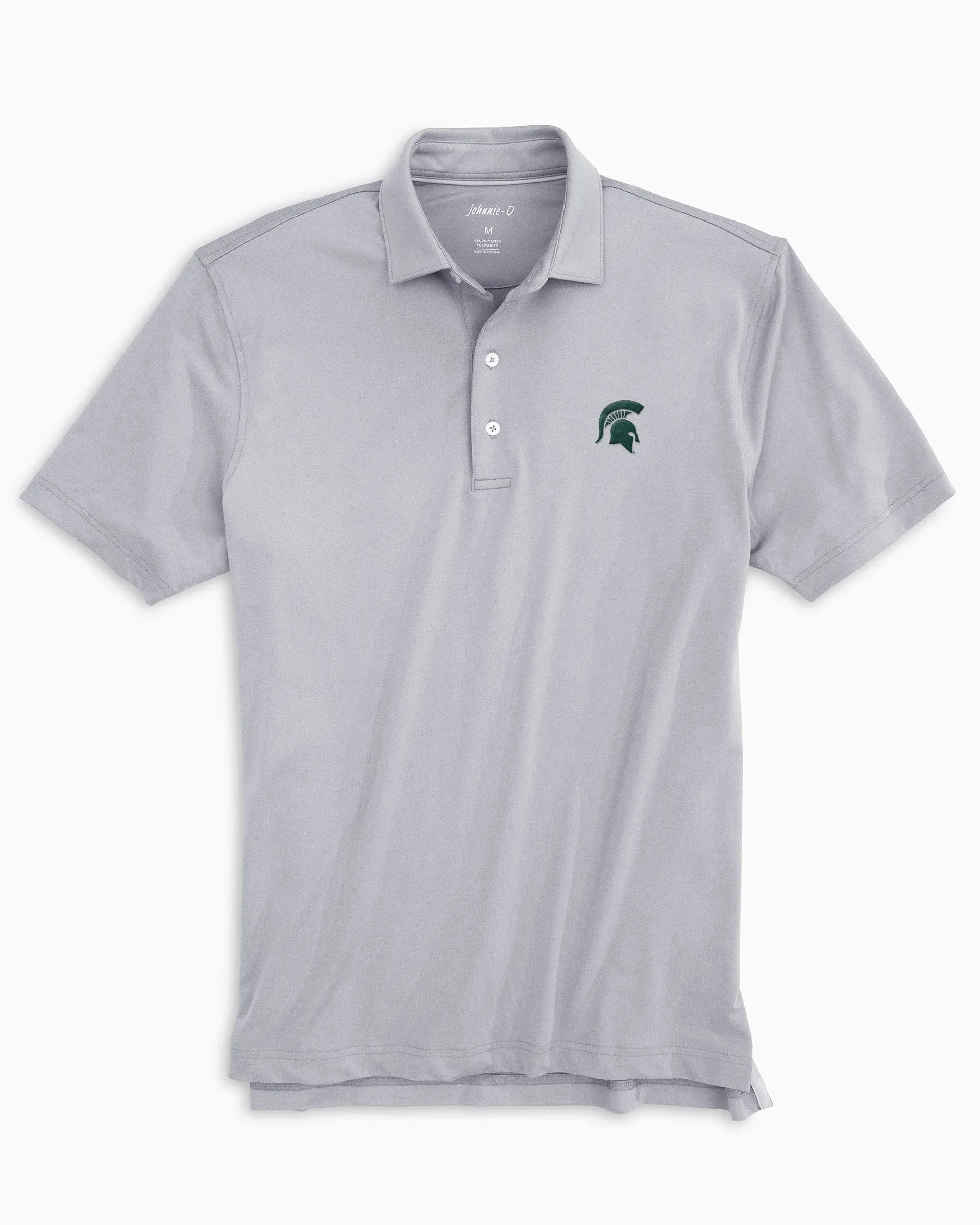 Michigan State Birdie Jersey Performance Polo - Spartan Logo