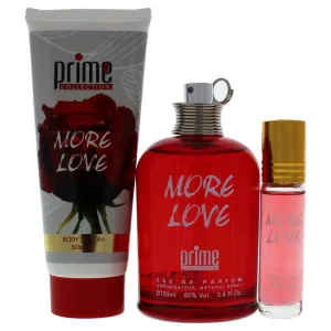 More Love by Prime Collection for Women - 3 Pc Gift Set