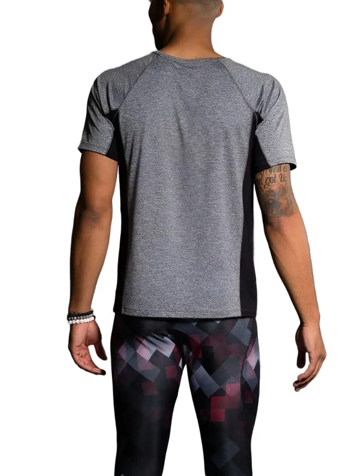 Onzie Hot Yoga Mens Raglan Short Sleeve top 701
