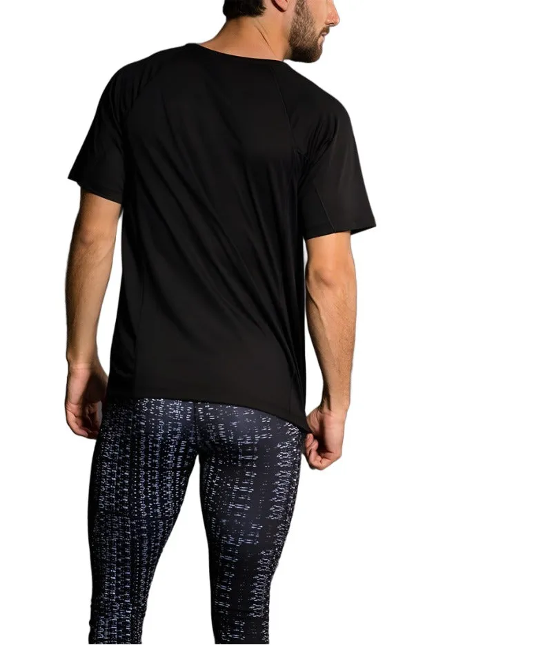 Onzie Hot Yoga Mens Raglan Short Sleeve top 701