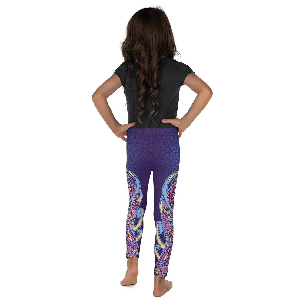 Ornamental Peacock Kid's Leggings