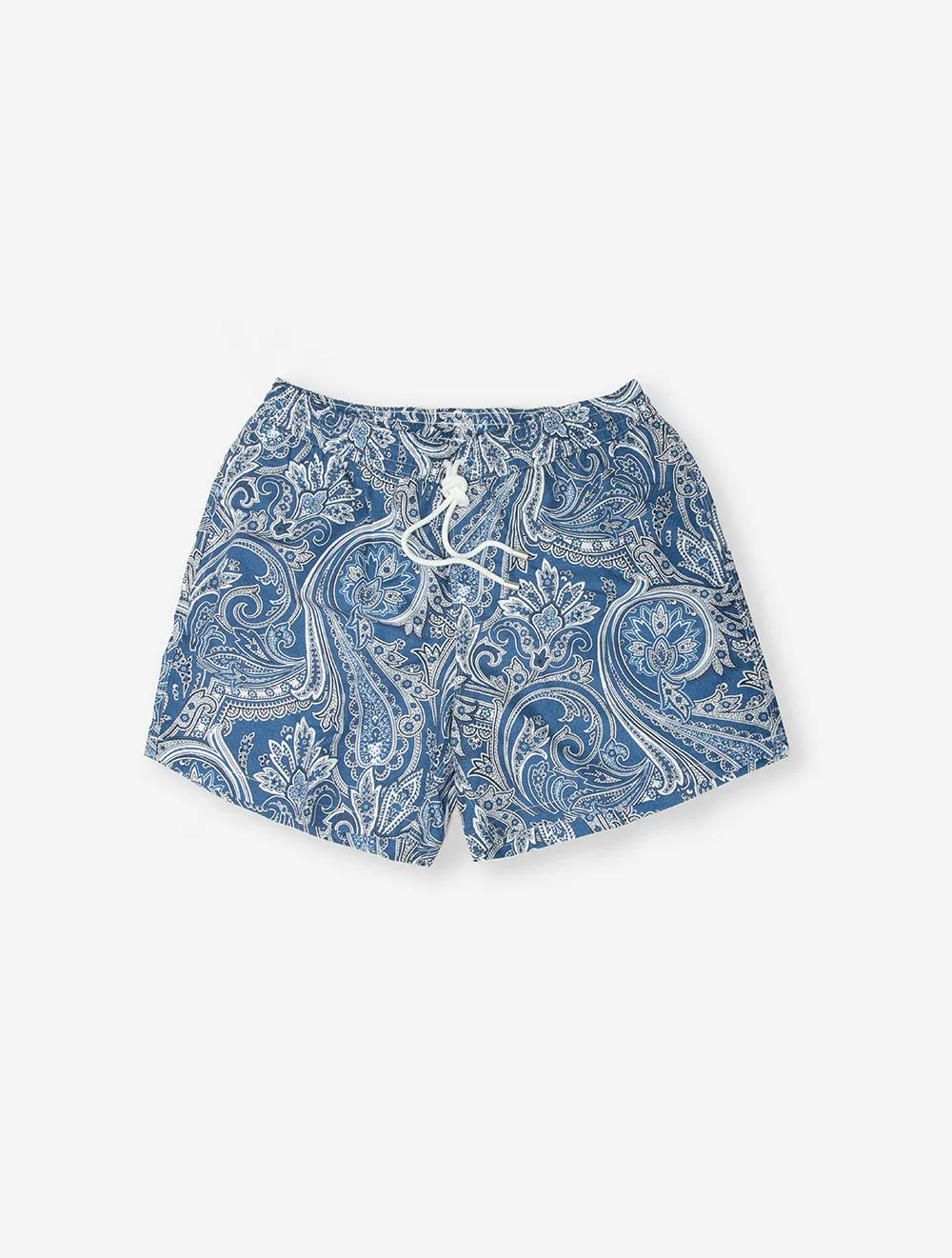 Paisley Print Swimwear Blue