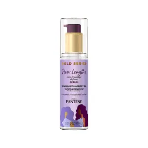 Pantene Gold Series New Lengths Anti-Breakage Defense Serum (Apricot Oil)- 3.0 fl oz
