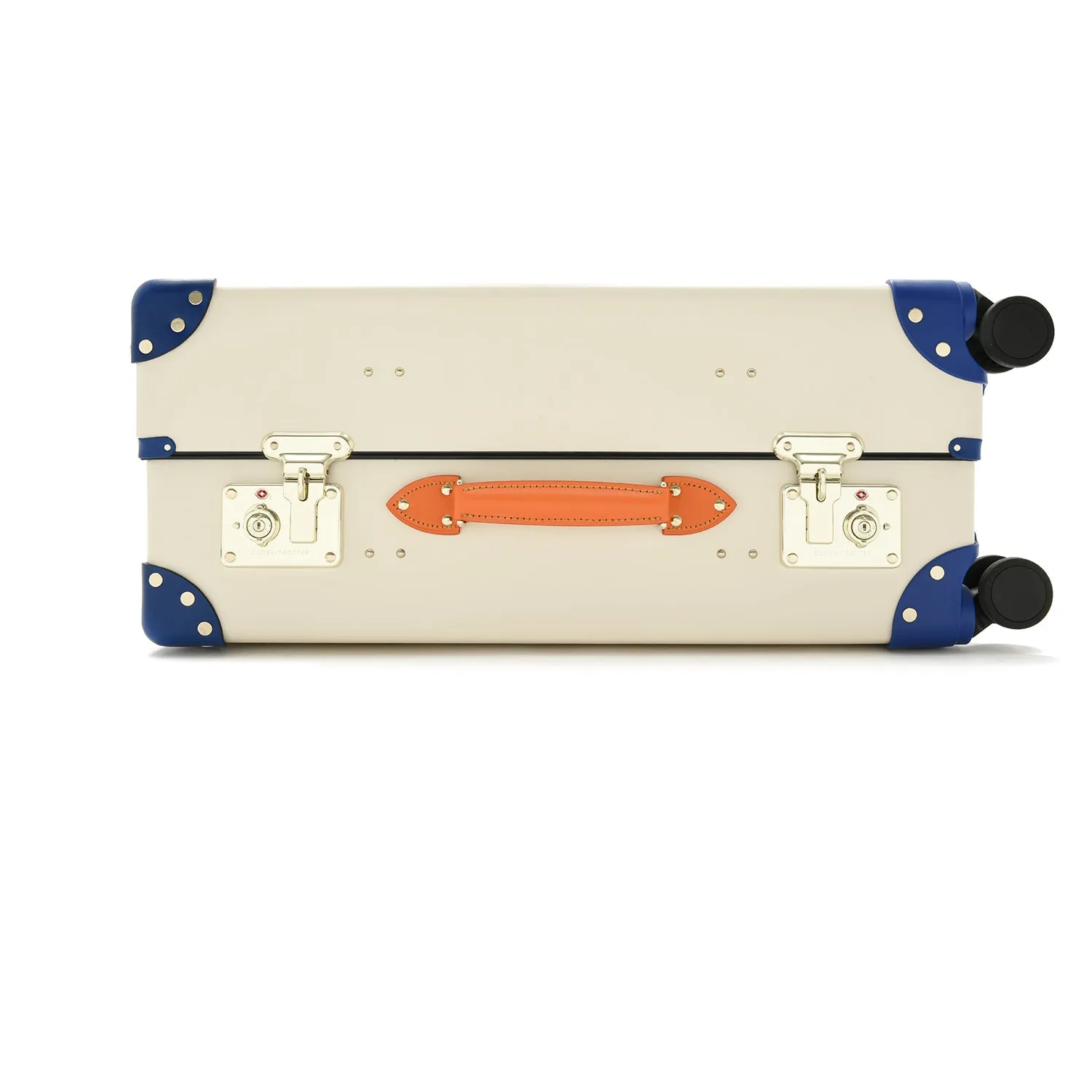 PEANUTS · Medium Check-In - 4 Wheels | Ivory/Blue