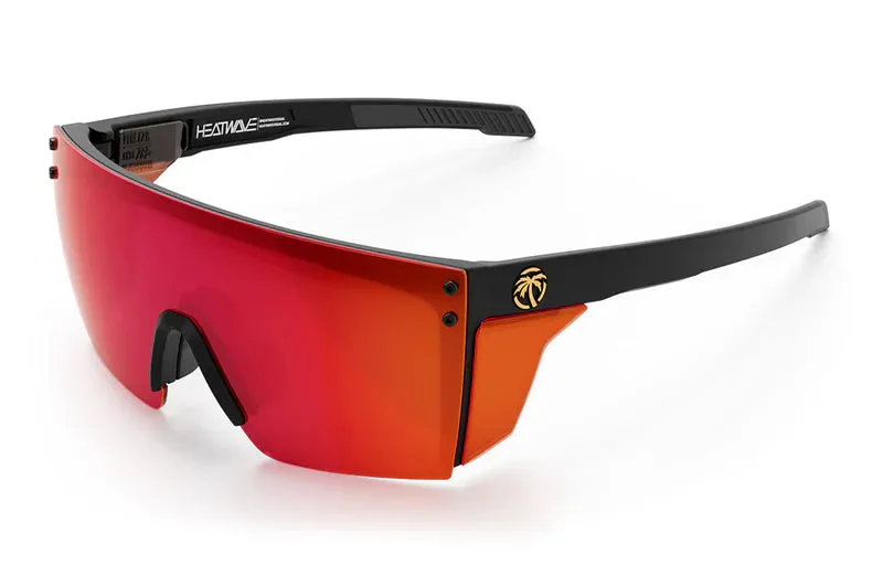 Performance Z87  Lazerface Matte Black -  Sunblast Red/Orange Lens