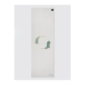 Personalised Yoga Mat 6mm With Custom Design - White