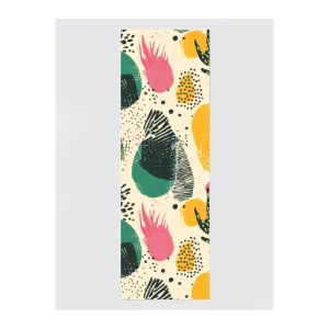 Personalised Yoga Mat 6mm With Custom Design - White