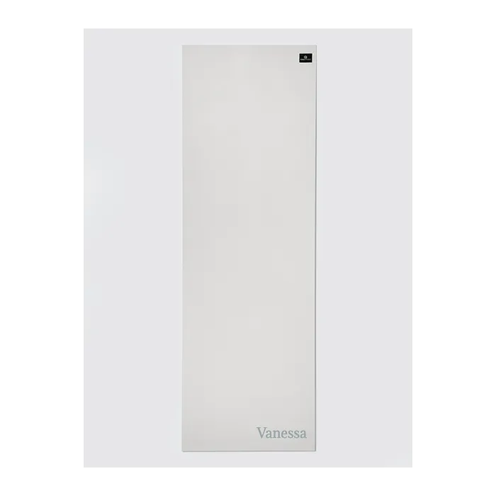 Personalised Yoga Mat 6mm With Custom Design - White