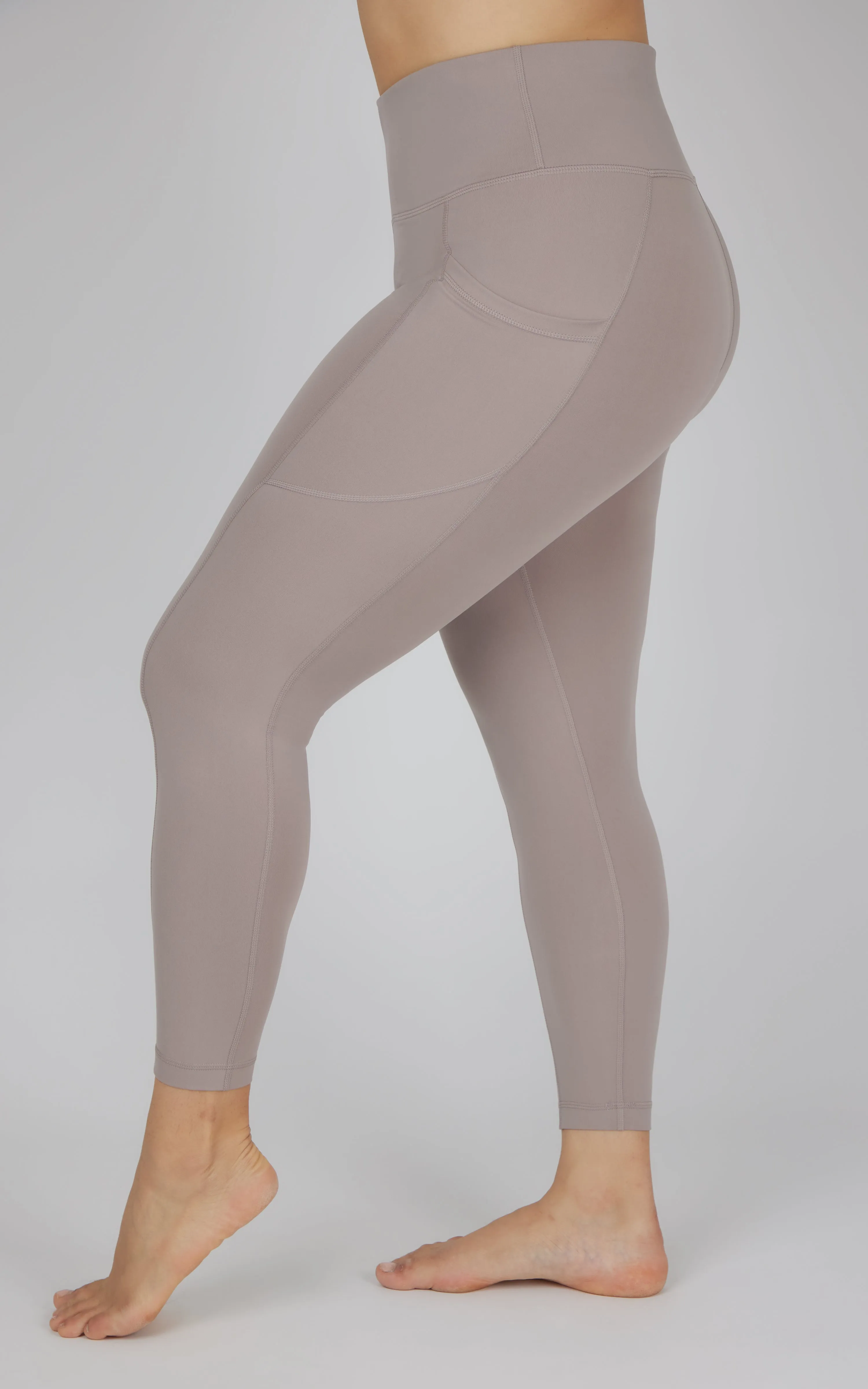 Plus Stretch Pocket Ankle Legging