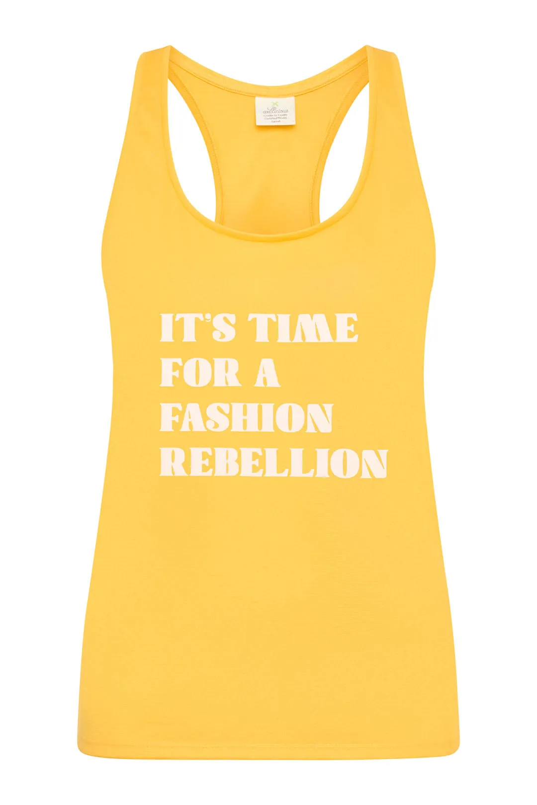 Racer Tank with Print - Sunshine