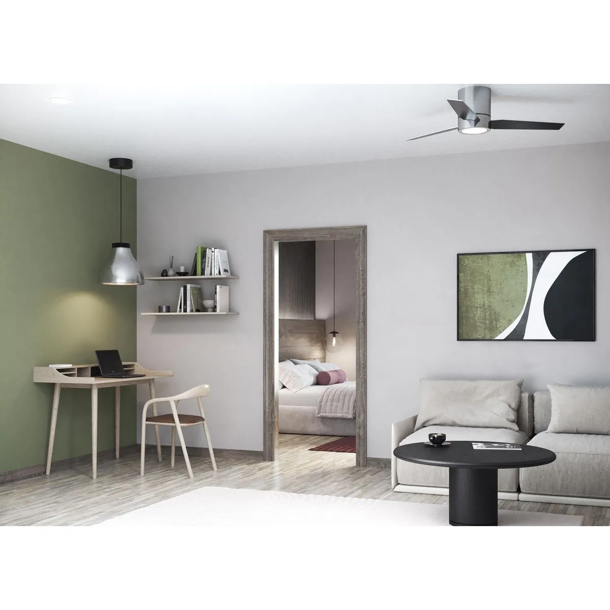 Radian LED Collection Metal Pendant
