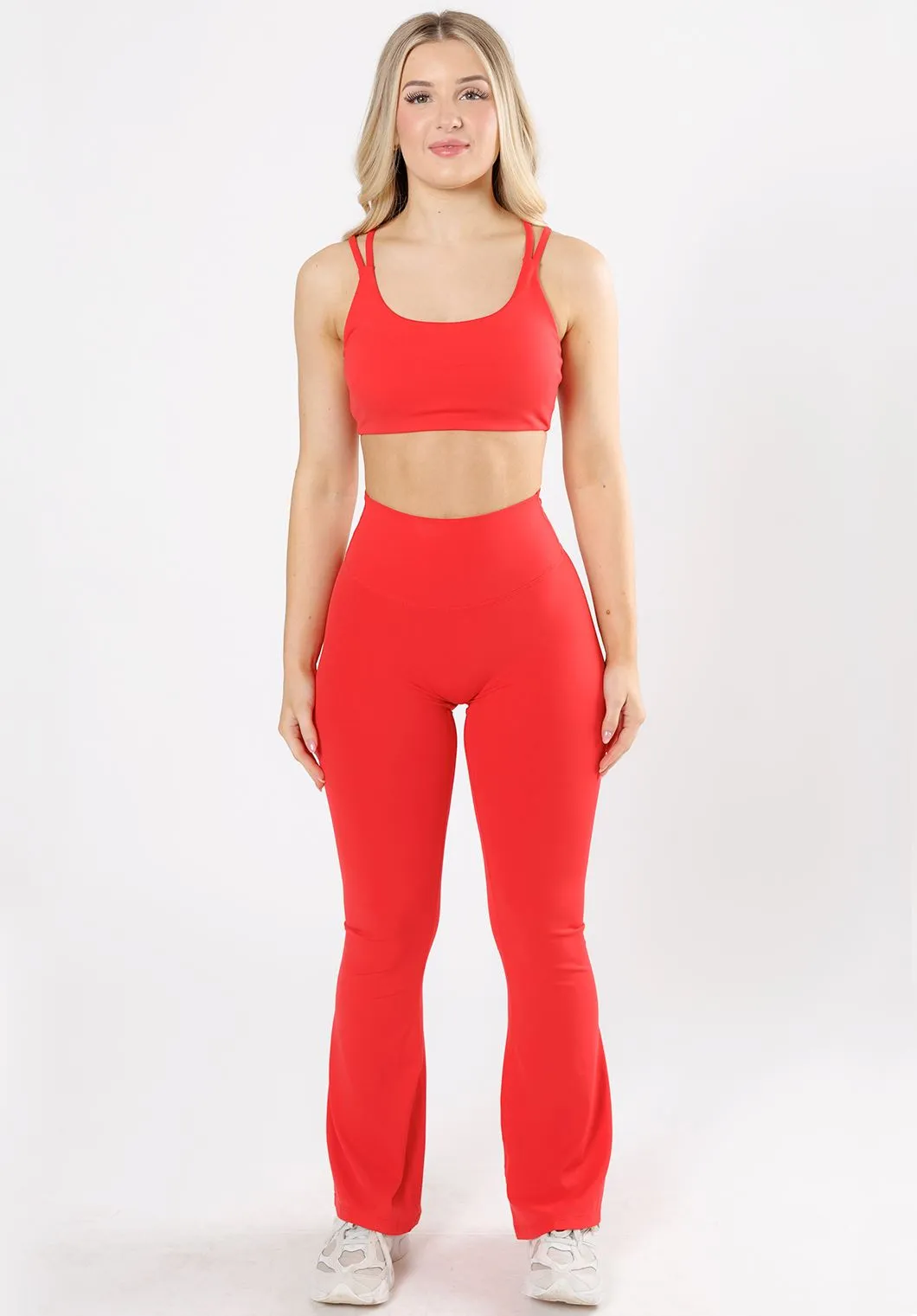 RecStretch™ Original Sculptseam® Plus Essential Flare Legging 31" Fire Sign