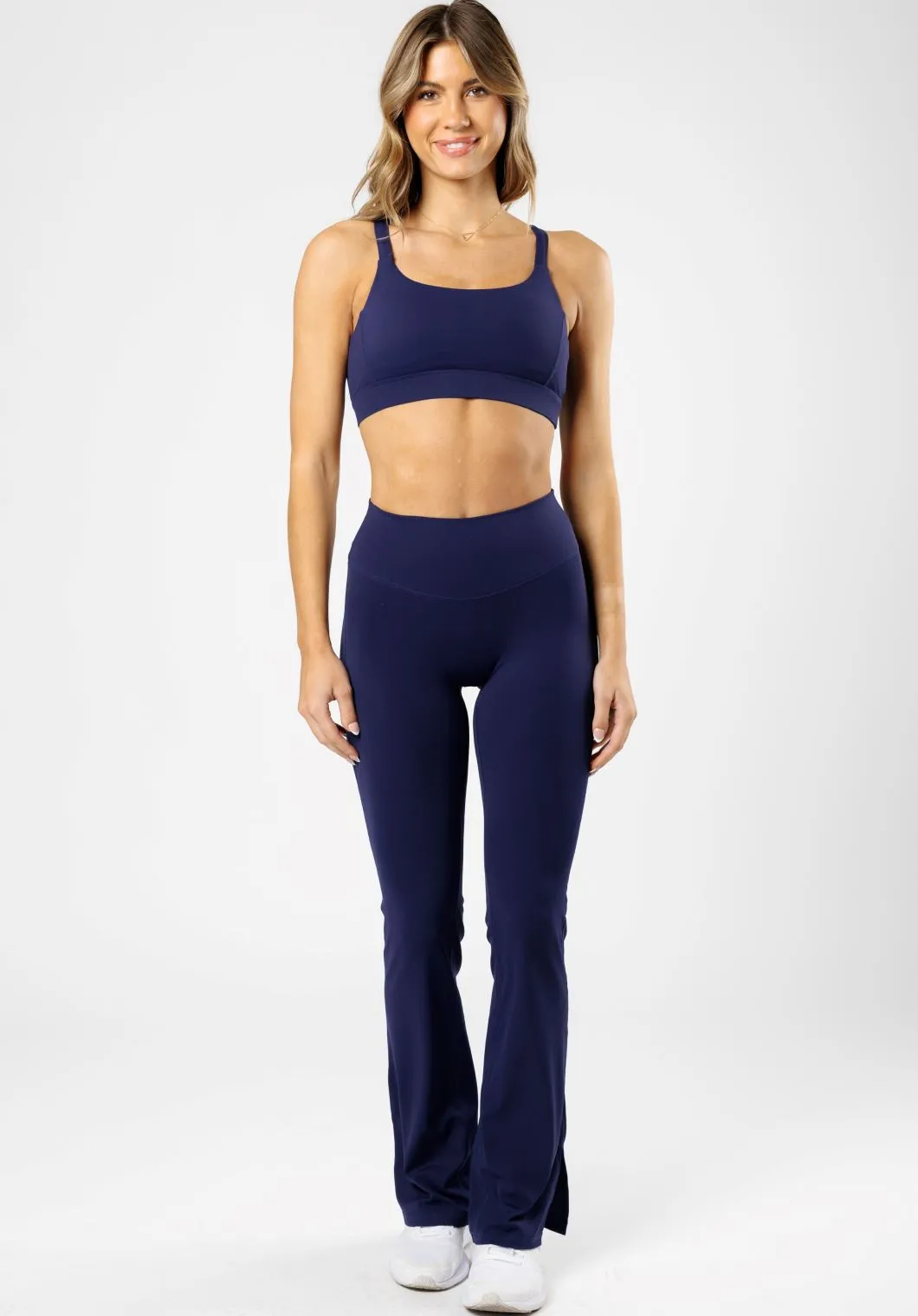 RecStretch Original Sculptseam® Plus Flare Legging 34" Midnight