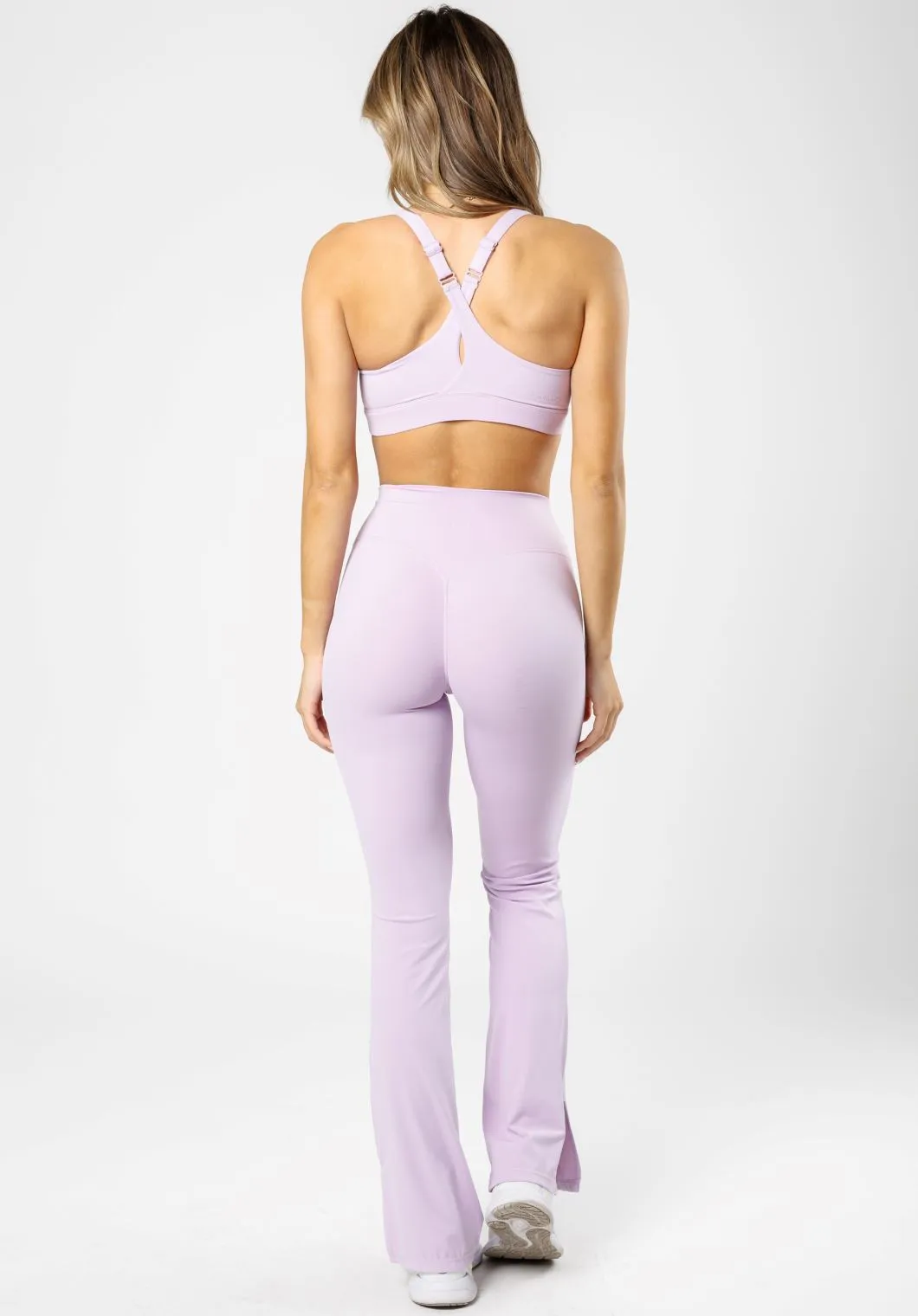 RecStretch Original Sculptseam® Plus Flare Legging 34" Pastel Lilac